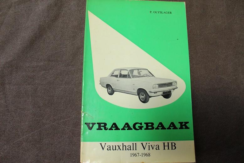 Vauxhall Viva HB 1967 - 1968 vraagbaak werkplaatsboek, Ophalen of Verzenden