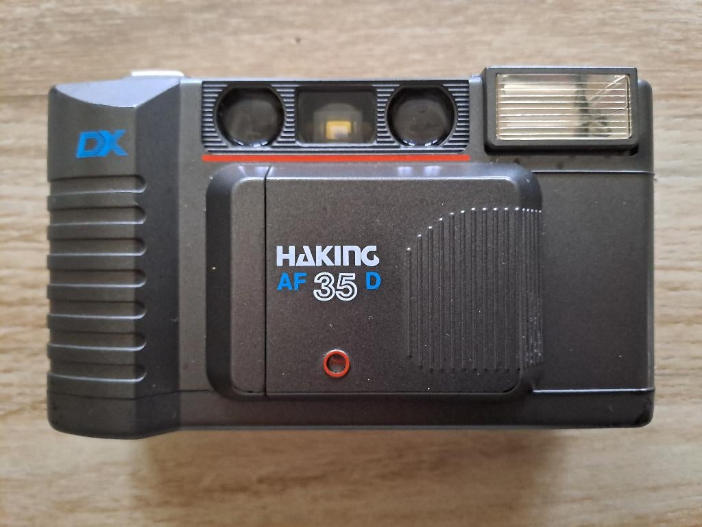 Haking AF 35D fototoestel, Audio, Tv en Foto, Fotocamera's Analoog, Ophalen of Verzenden, Gebruikt, Compact, Overige Merken
