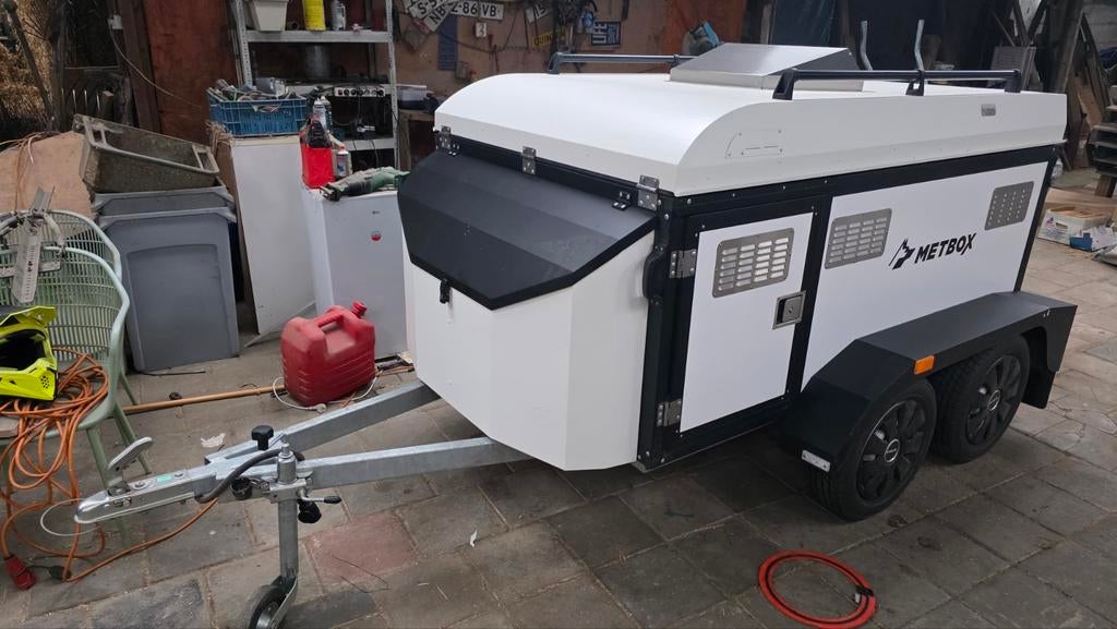 Metbox honden aanhanger (4 honden), Auto diversen, Aanhangers en Bagagewagens, Ophalen