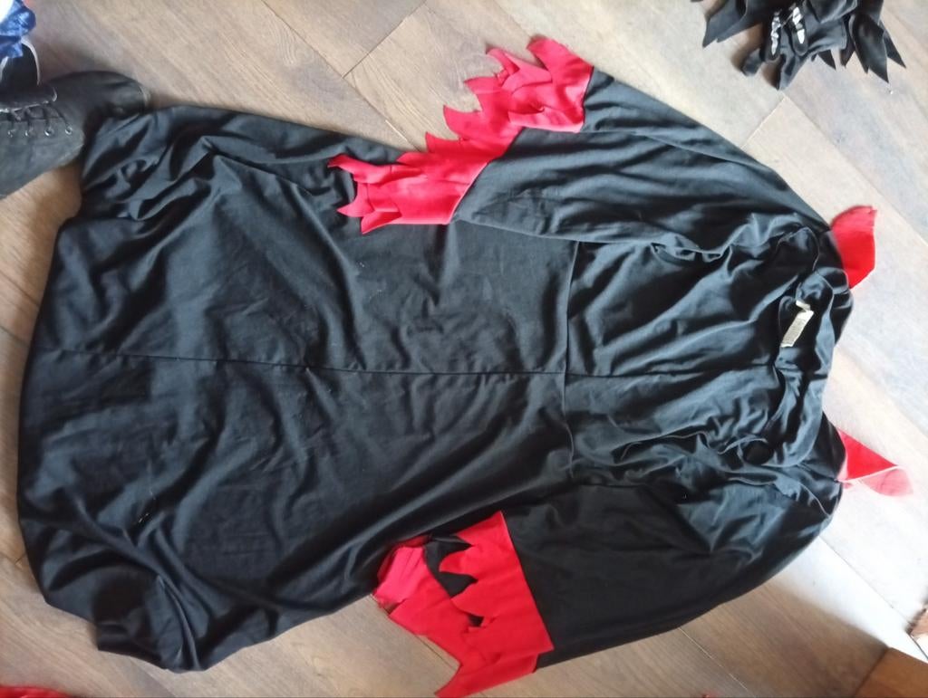 Carnavals pak joker, Kleding | Heren, Carnavalskleding en Feestkleding, Ophalen, Zo goed als nieuw