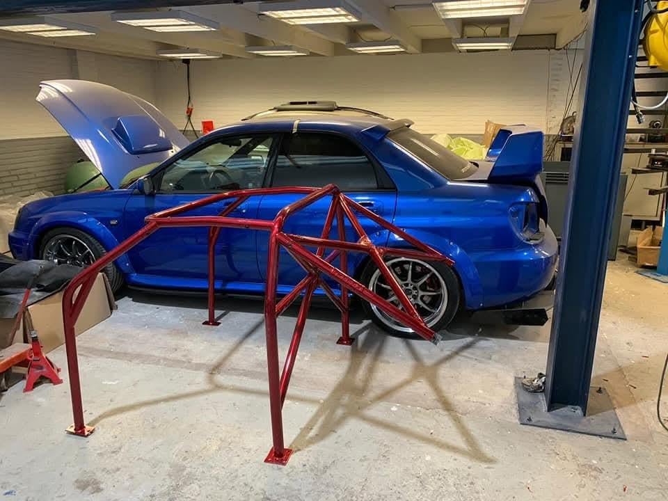 Custom Rolkooi voor de subaru impreza wrx sti type gd, Auto-onderdelen, Interieur en Bekleding, Ophalen, Nieuw, Subaru