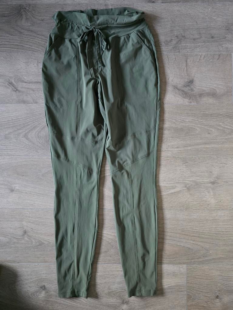 Studio Anneloes khaki broek S, Ophalen of Verzenden, Zo goed als nieuw, Groen, Lang