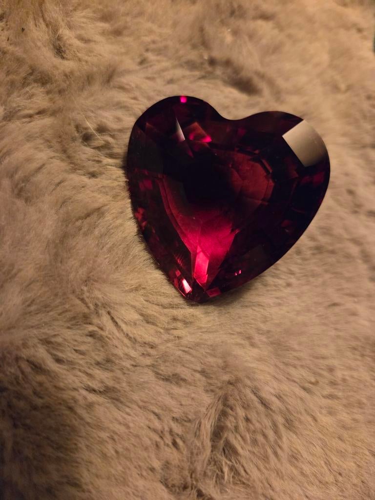 Swarovski Hart Rood Kristal, Verzamelen, Swarovski, Ophalen of Verzenden, Zo goed als nieuw