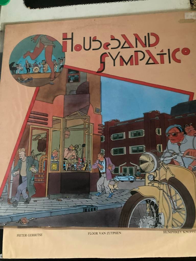 LP Houseband, Ophalen of Verzenden, Gebruikt, Cd of Plaat