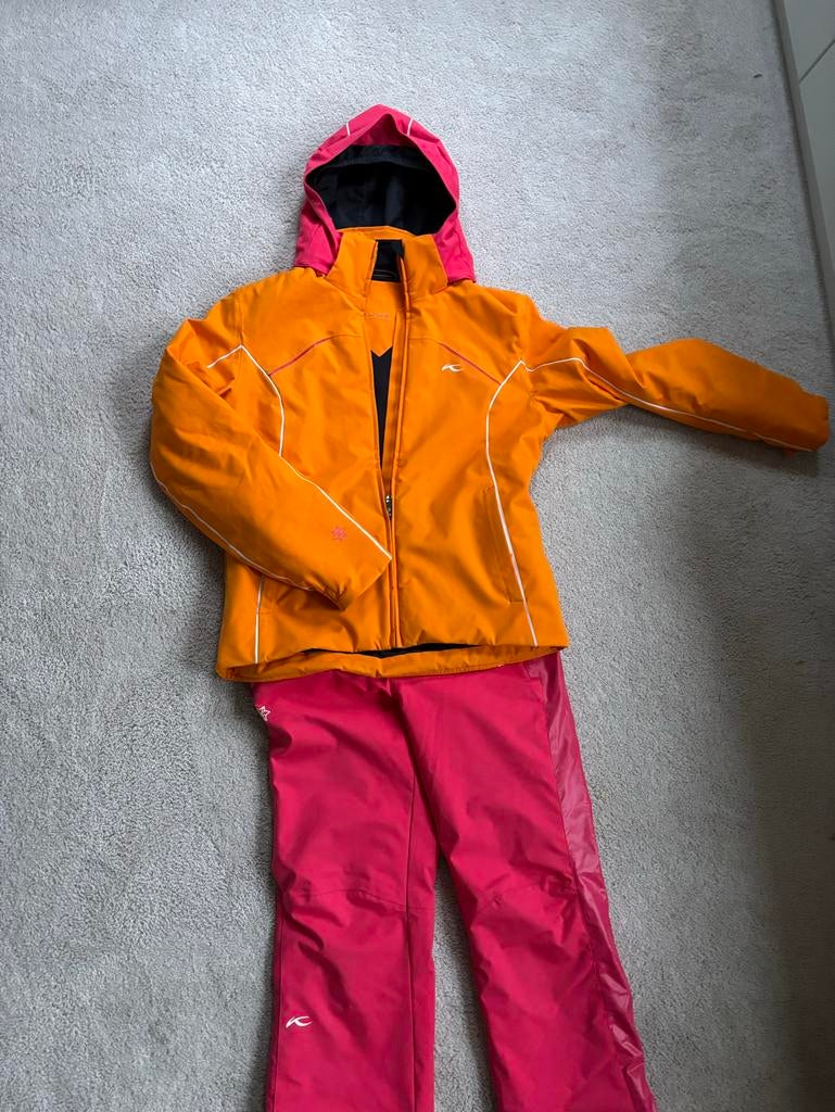 Kjus Skipak Meisjes - Zo goed als nieuw!, Ophalen of Verzenden, Zo goed als nieuw, Maat 34 (XS) of kleiner, Pak