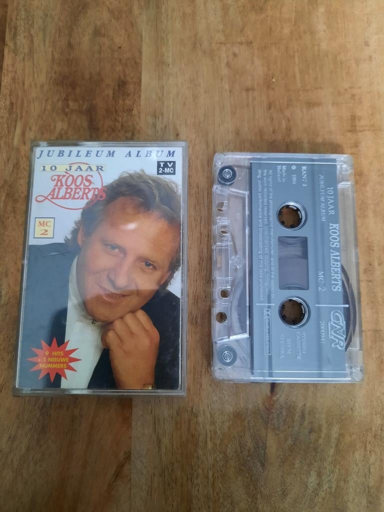 Koos alberts cassette, Cd's en Dvd's, Cassettebandjes, Ophalen of Verzenden, Zo goed als nieuw, Nederlandstalig, 1 bandje