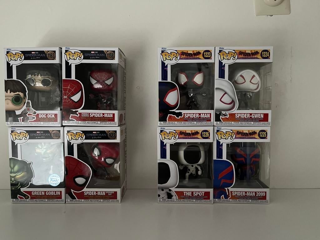 Funko pop spiderman, Ophalen of Verzenden, Zo goed als nieuw, Luchtkoeling