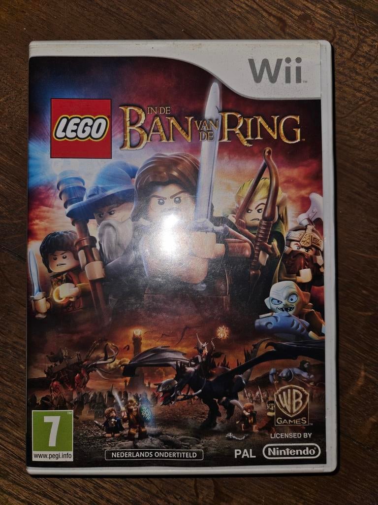 LEGO In de Ban van de Ring - Wii, Avontuur en Actie, Gebruikt, 2 spelers, Eén computer