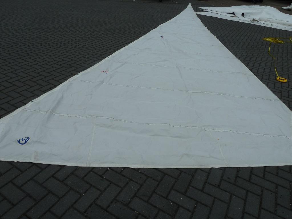 Rolfok 5 mm na verwijderen van de leuvers, 6 meter of meer, Gebruikt, Ophalen of Verzenden, Genua of Fok
