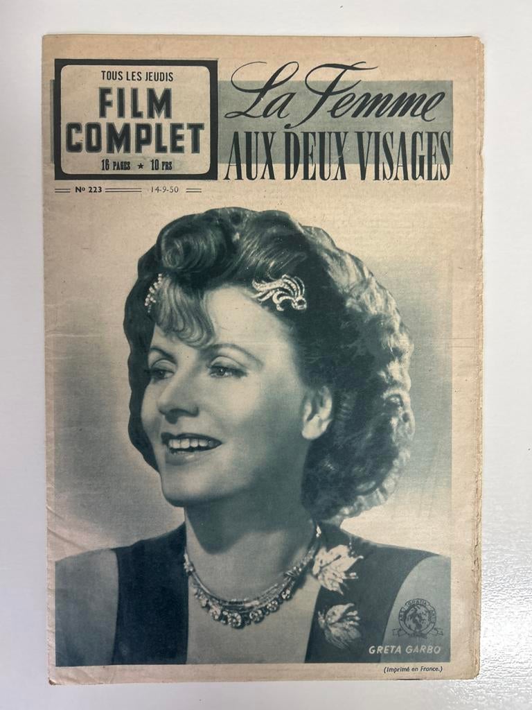 Greta Garbo - Le Film Complet, Verzamelen, Ophalen of Verzenden, Gebruikt, Film, Overige typen
