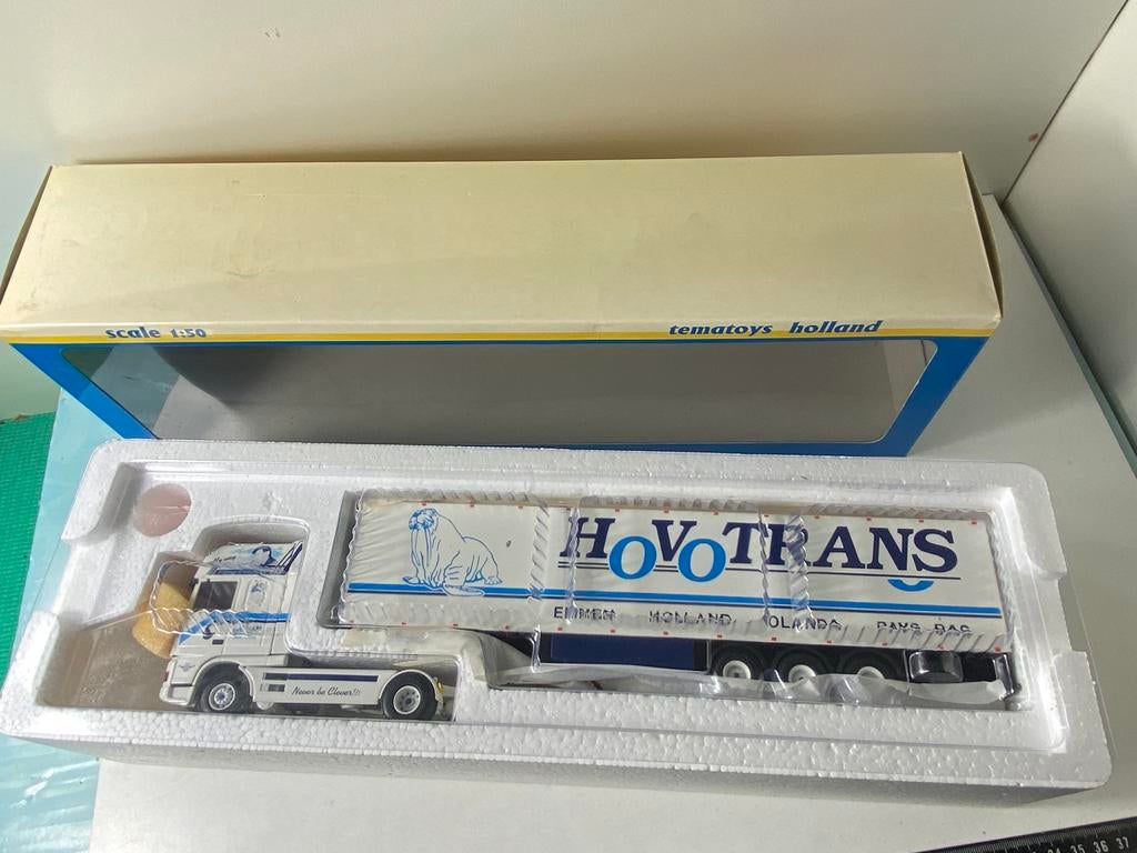 1:50 HOVOTRANS Daf95-“HERMAN BROOD”-in de verpakking/new, Hobby en Vrije tijd, Modelauto's | 1:50, Ophalen of Verzenden, Nieuw