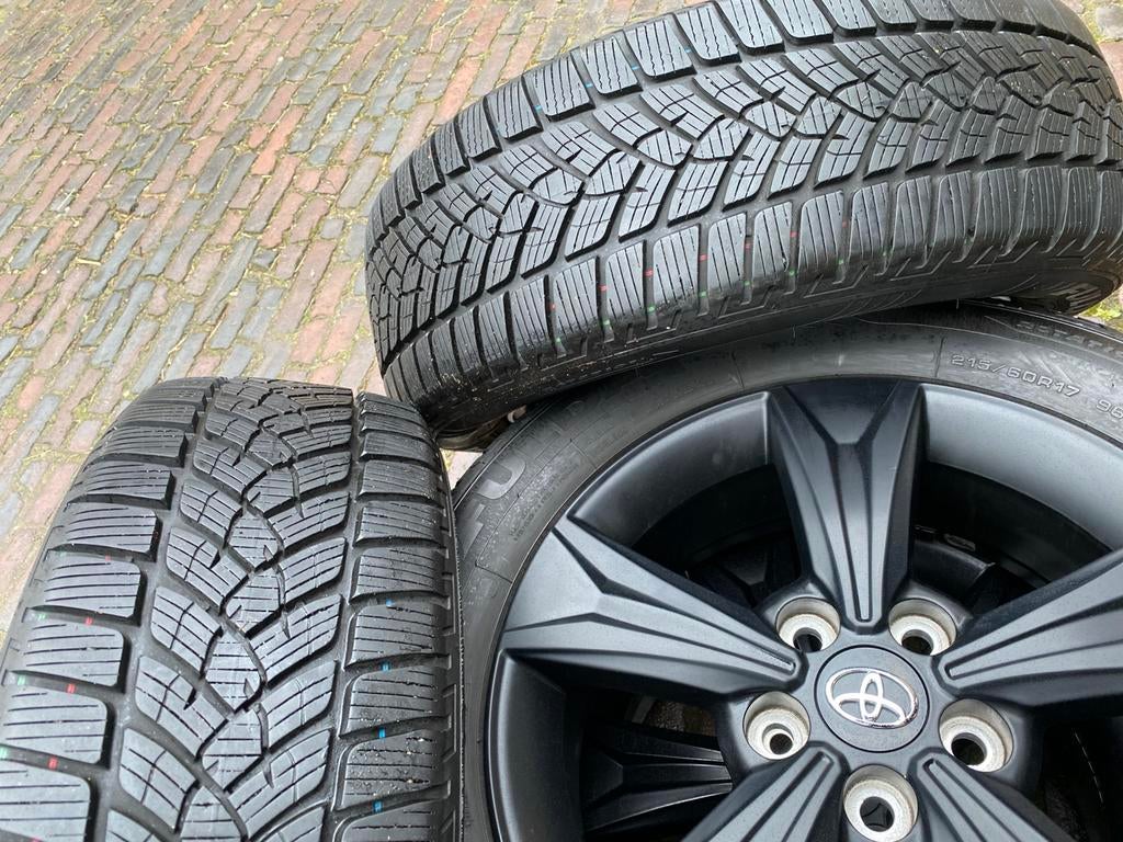 ALS NW 17” Toyota C-HR Corolla Cross velgen winterbanden 8mm, 215 mm, Banden en Velgen, Nieuw, 17 inch