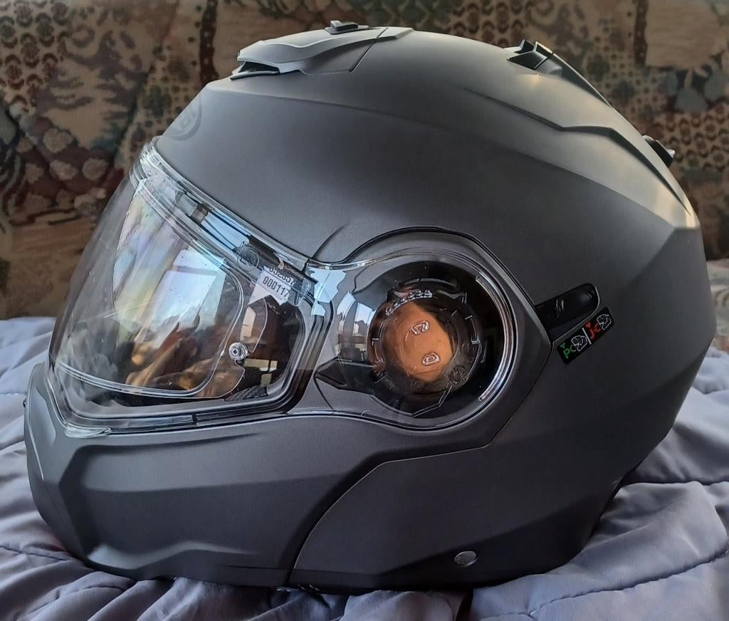 Caberg Droid motorhelm, Motoren, Kleding | Motorhelmen, Dames, Heren, Systeemhelm, XL, Caberg, Tweedehands, Ophalen