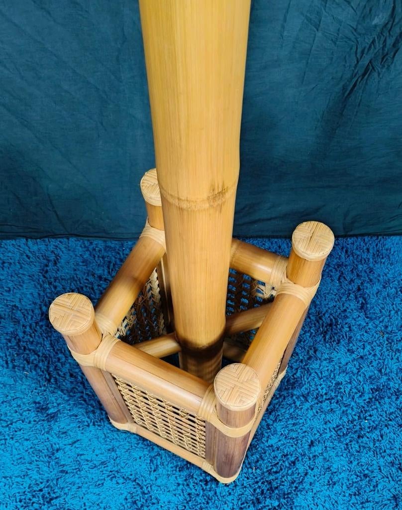 Bamboe Kapstok - Stijlvol en Duurzaam, Ophalen, Zo goed als nieuw, Staande kapstok, 150 tot 200 cm