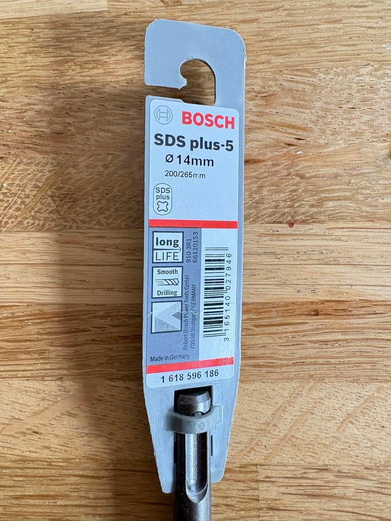 Bosch SDS Plus-5 Betonboor 14mm, Boormachine, 600 watt of meer, Ophalen of Verzenden, Zo goed als nieuw