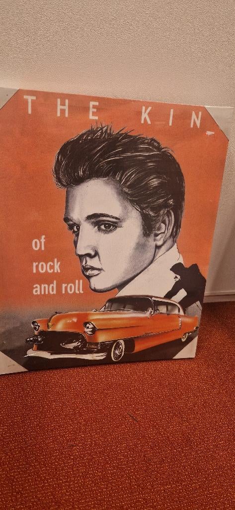 Elvis op canvas, Ophalen, Huis en Inrichting