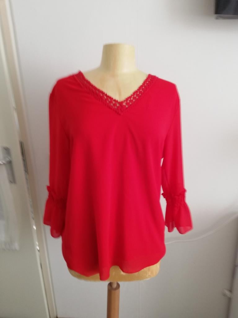 DAZZLING  LEUKE  rode blouse, Kleding | Dames, Maat 38/40 (M), Verzenden, DAZZLING, Nieuw