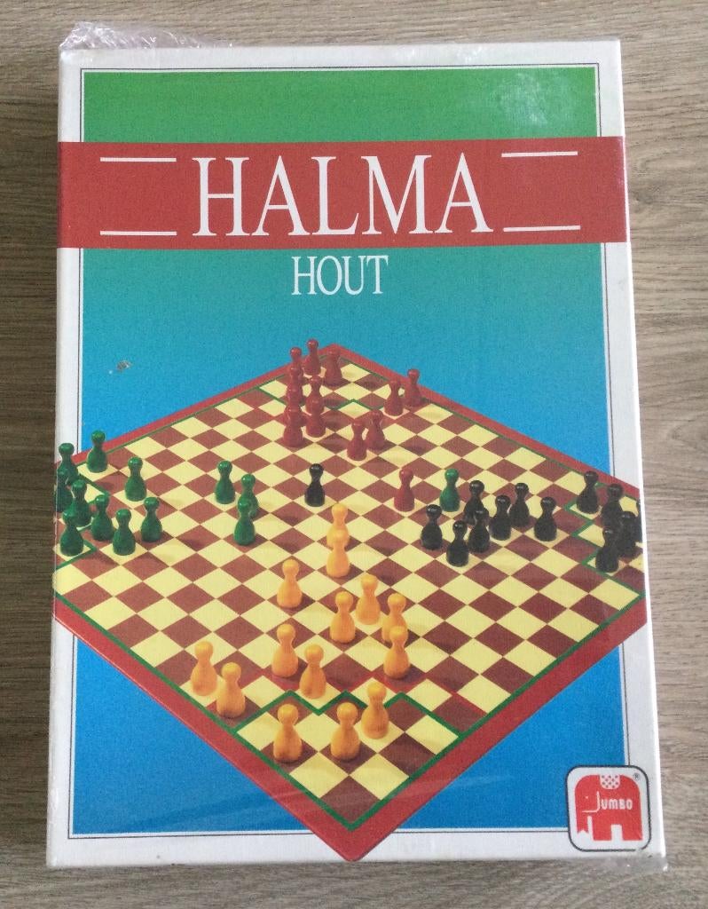 Halma spel, Hobby en Vrije tijd, Gezelschapsspellen | Bordspellen, Gebruikt, Een of twee spelers, Ophalen of Verzenden
