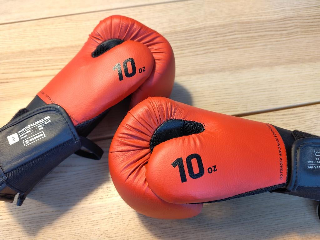 Bokshandschoenen, 10 oz, zgan, Ophalen, Zo goed als nieuw, Bokshandschoenen