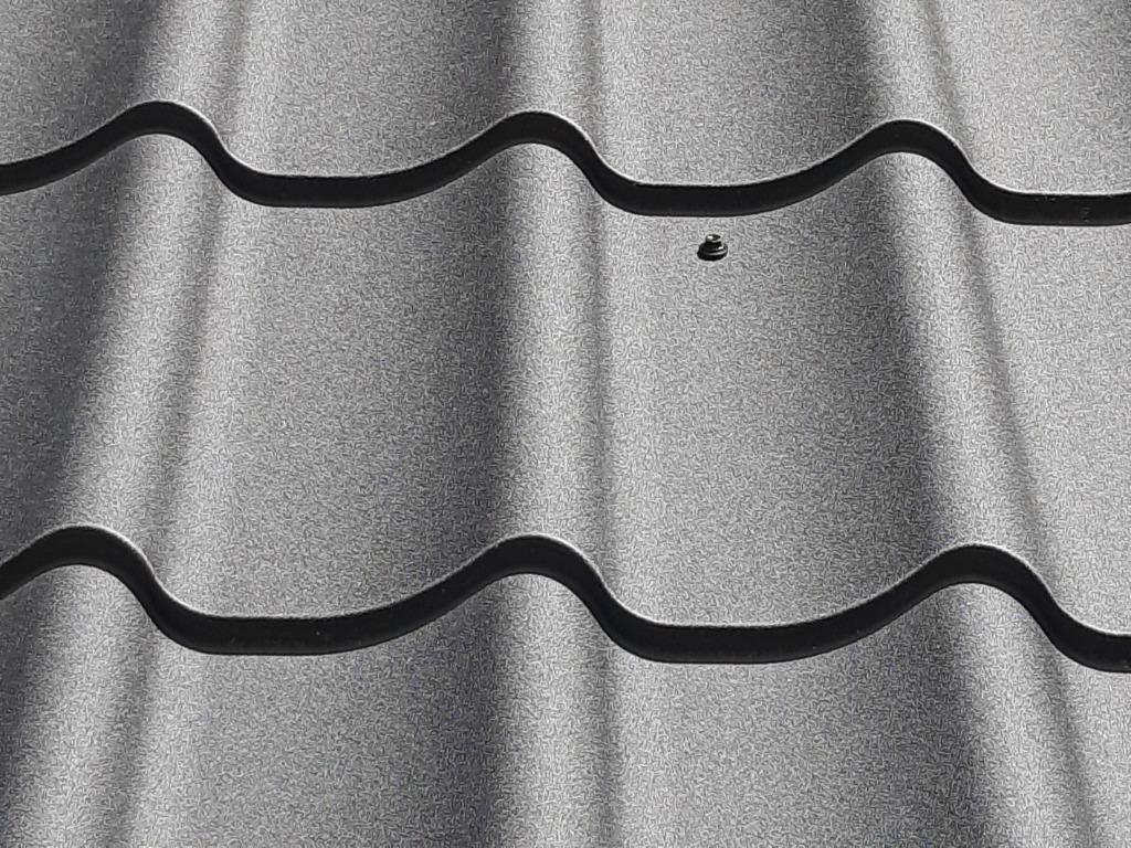 Dakpanplaat metaal type York black, Zwart, Nieuw, Minder dan 5 m², Metaal