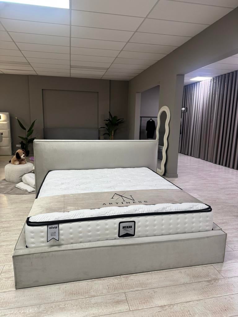 180x200 ARTINESS bed incl. matras €885,-, Ophalen of Verzenden, 180 cm, 200 cm, Nieuw