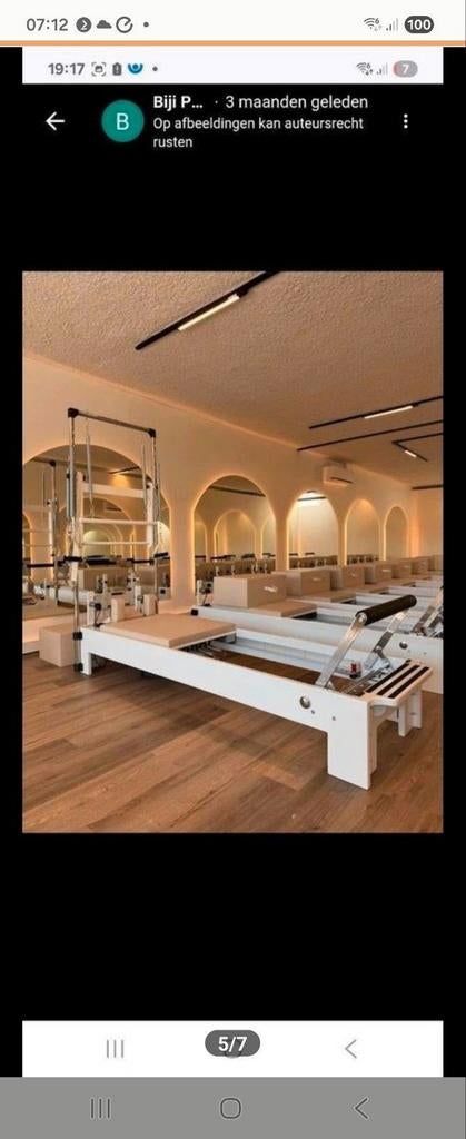 Lease reformer studio, nu je eigen studio, Ophalen of Verzenden, Nieuw, Yogamat