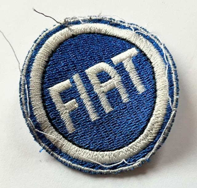 FIAT 90s embleem patch - dealer overall +- 5 cm, Ophalen of Verzenden, Auto's