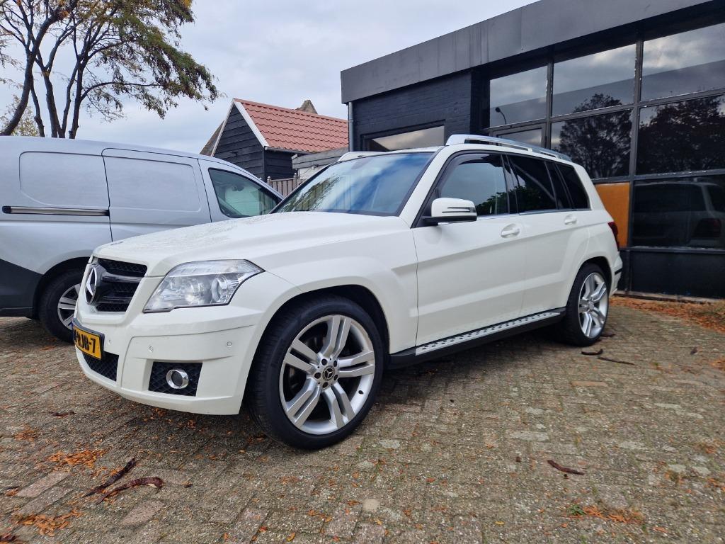 Mercedes-Benz GLK 2.1 CDI Glk200 AUT 2011 Wit Youngtimer, Auto's, Automaat, Euro 5, 4 cilinders, Leder en Stof