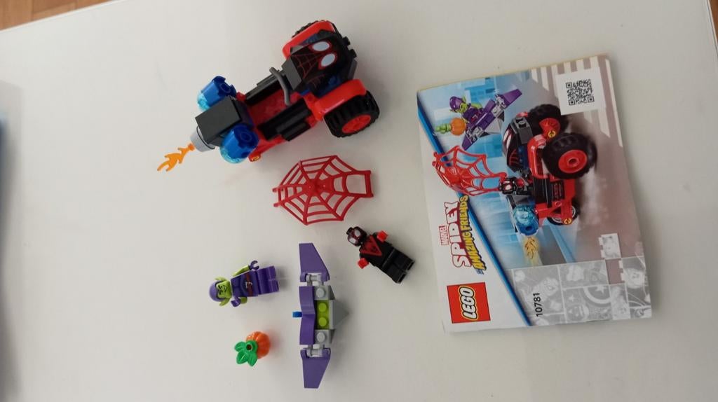 Lego Marvel Spider-Man set (10781) - bijna compleet, Ophalen of Verzenden, Gebruikt, Complete set, Lego