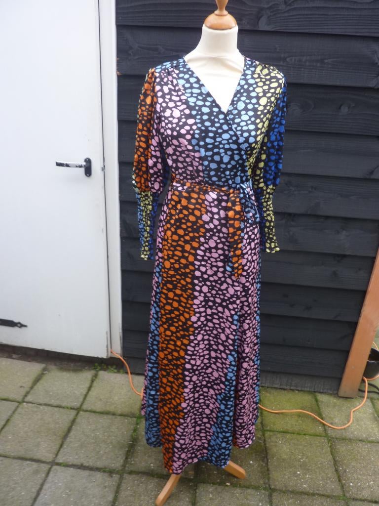 CARNAVAL, jurk, kleur, carnavalsjurk, Ophalen of Verzenden, Zo goed als nieuw, Carnaval, Kleding