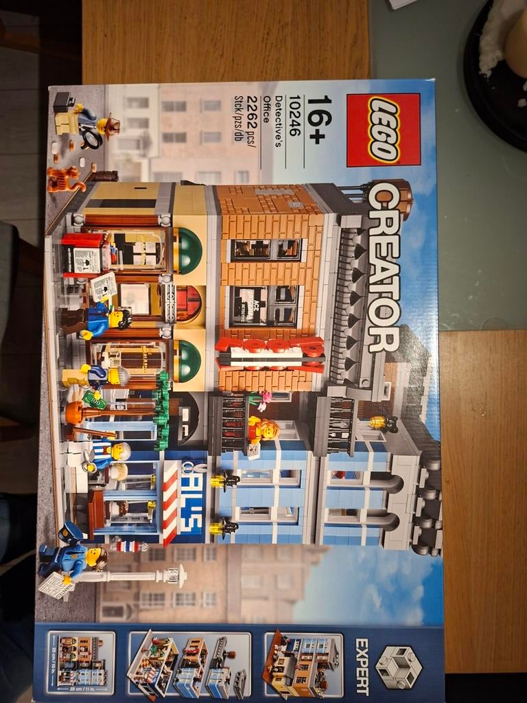 LEGO Creator Detective's Office 10246 - Complete Set, Kinderen en Baby's, Speelgoed | Duplo en Lego, Ophalen of Verzenden, Zo goed als nieuw