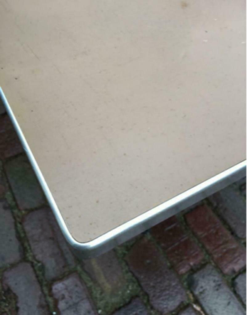 Van Blerck Koffietafel, salontafel Hoffmann Gispen, Ophalen, Gebruikt, 50 tot 75 cm, Vierkant