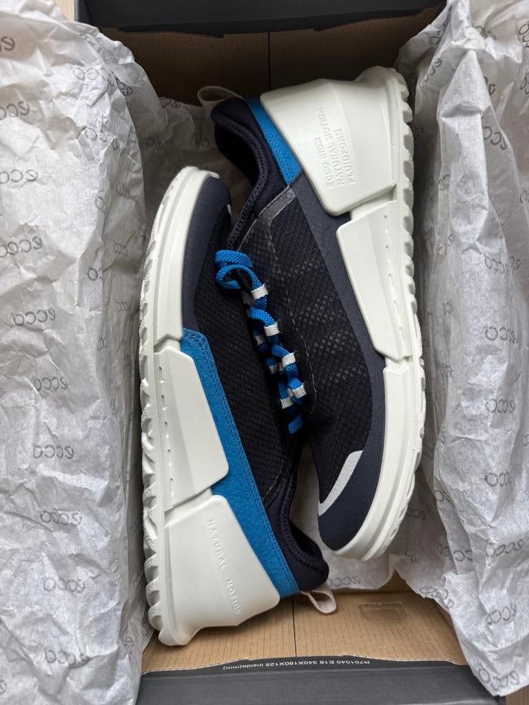 Ecco Schoenen - Nieuwstaat, Kleding | Heren, Schoenen, Blauw, Nieuw, Ophalen of Verzenden, Sneakers of Gympen