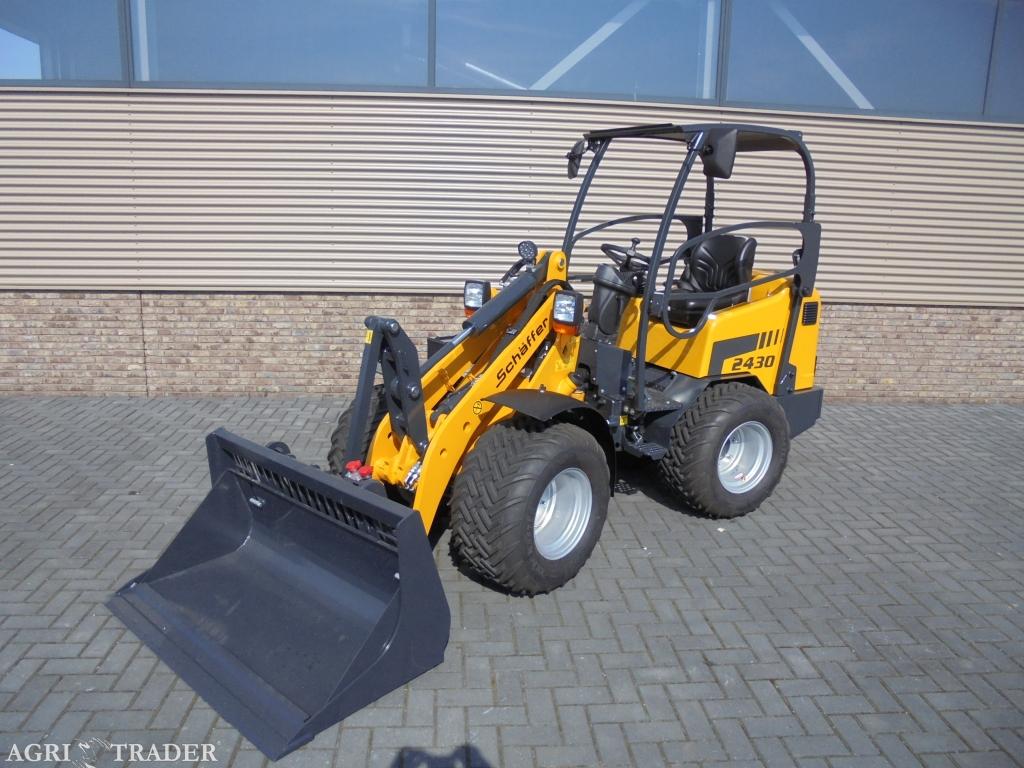 Schaffer 2430 shovel vanaf € 506,- p/m. ( weidemann, giant ), Zakelijke goederen, Machines en Bouw | Kranen en Graafmachines, Info@vandijkhouten.nl