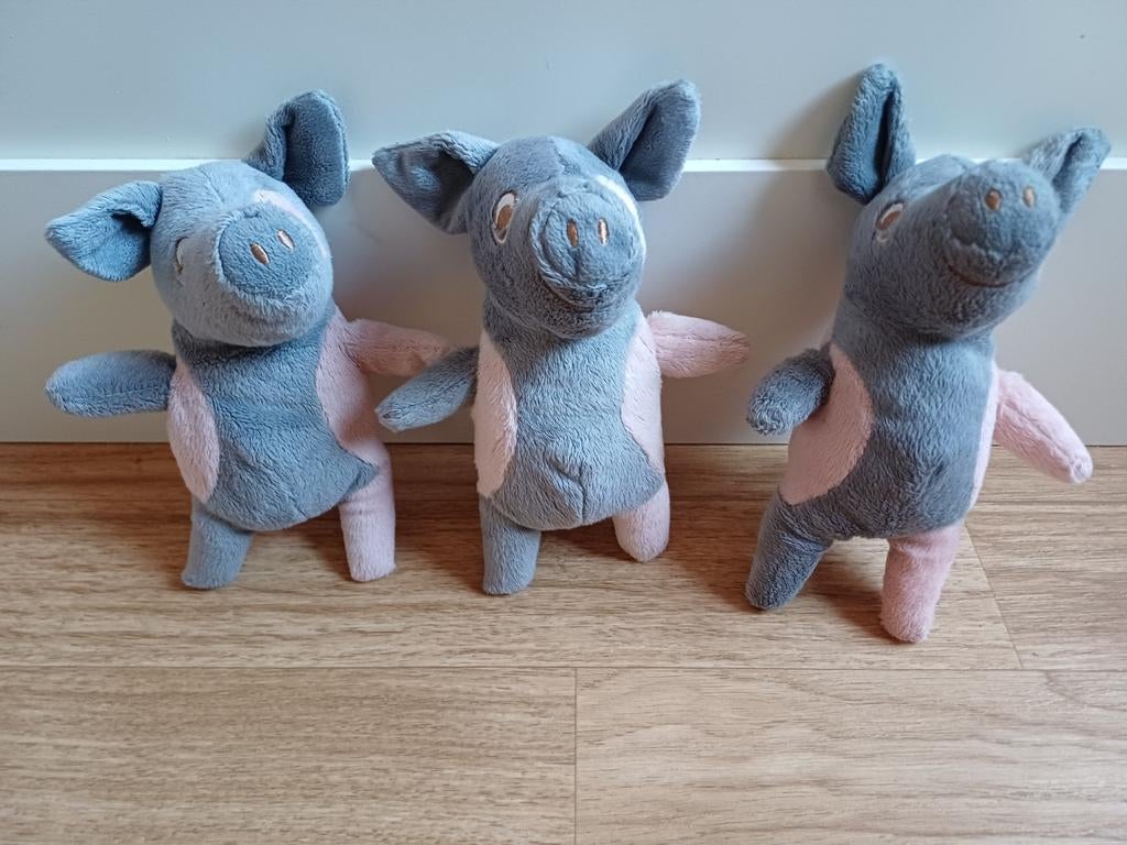 Kelgris varken big ikea grijs roze biggetje varkentje, Kinderen en Baby's, Speelgoed | Knuffels en Pluche, Ophalen of Verzenden