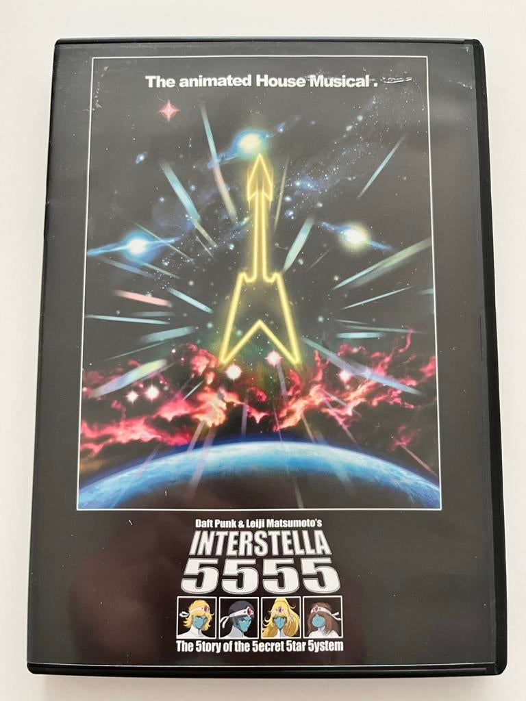 Interstella 5555 Daft Punk DVD, Alle leeftijden, Ophalen of Verzenden, Gebruikt, Muziek en Concerten