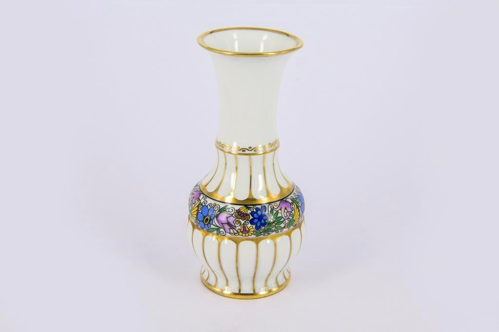 ART DECO VAAS TETTAU PORSELEIN, Ophalen of Verzenden