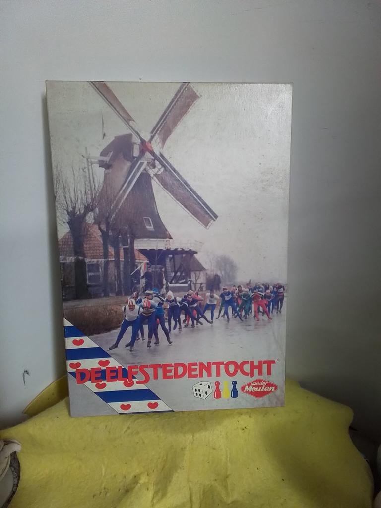 9092) bordspel Elfsteden tocht  zeldzaam, Ophalen of Verzenden