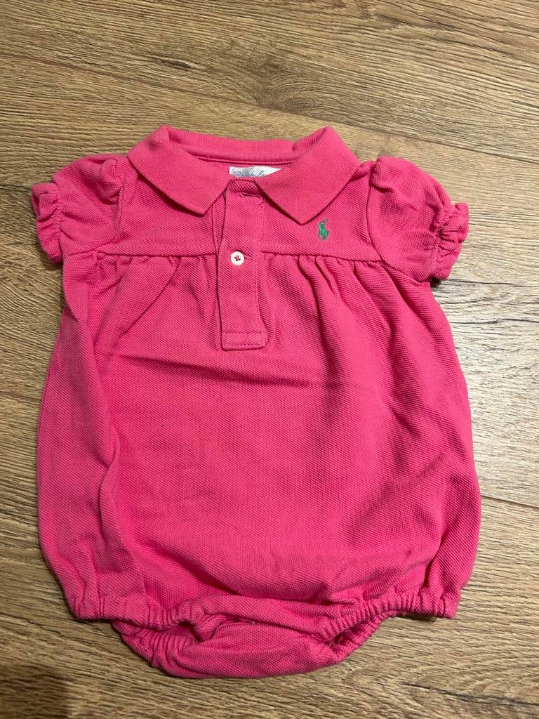 Ralph Lauren Romper pakje - Maat 6m - Zo Goed Als Nieuw, Ophalen of Verzenden, Zo goed als nieuw, Meisje, Pakje