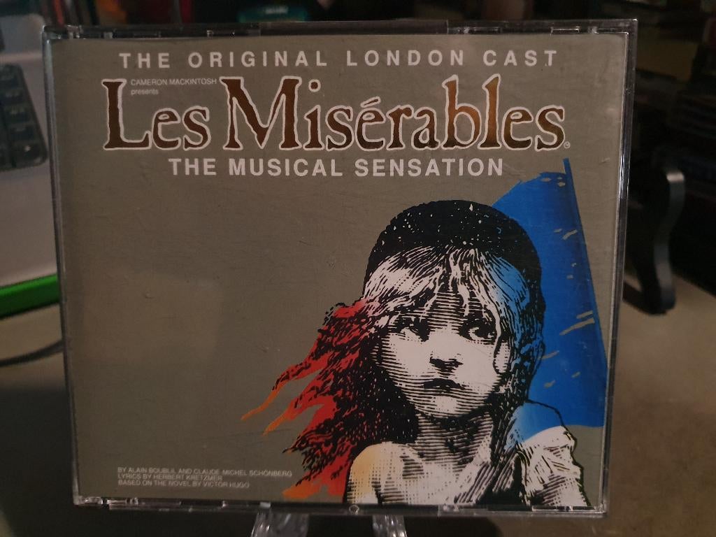 Les Miserables - Original London Cast (2 CD), Cd's en Dvd's, Cd's | Filmmuziek en Soundtracks, Ophalen, Gebruikt