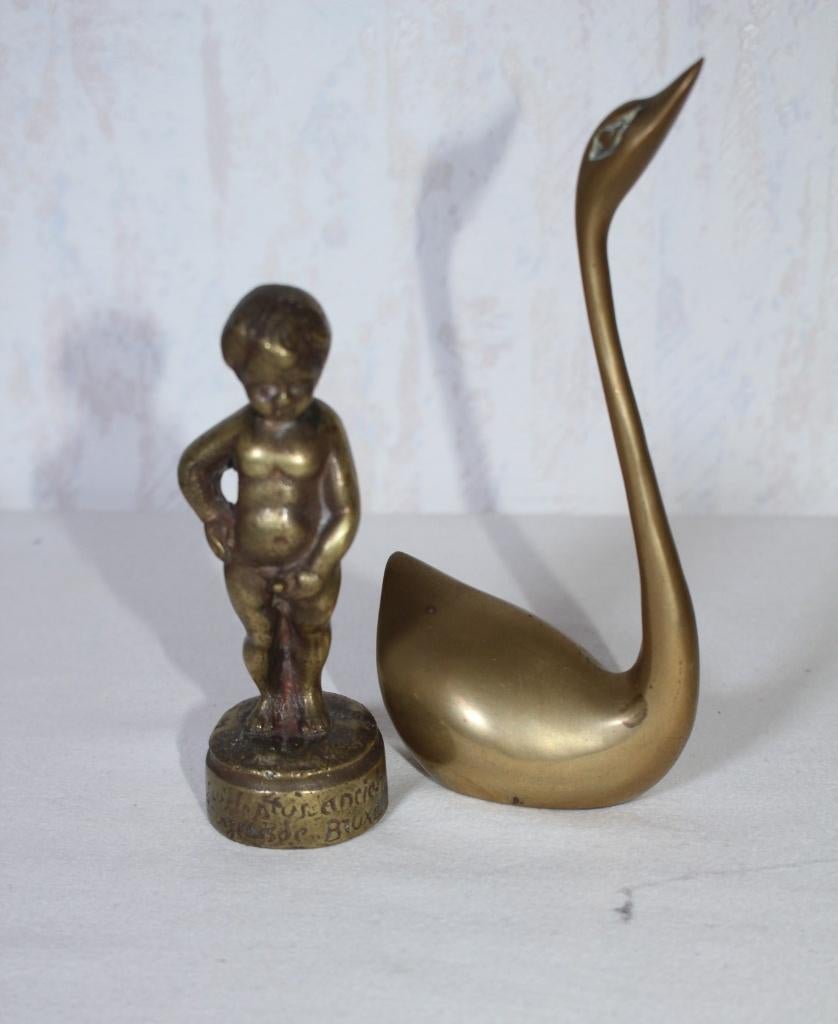 koperen en messing kandelaars en woonaccessoires, Antiek en Kunst, Ophalen