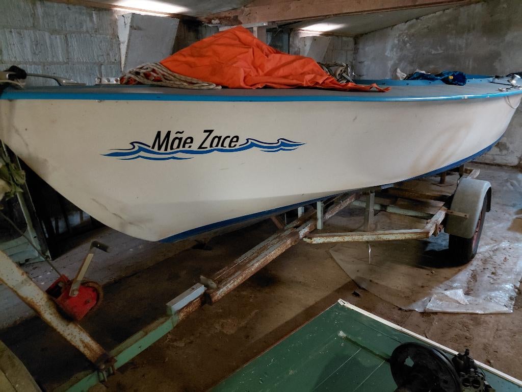 Flying Arrow Spanker (poly) incl. trailer (direct varen!!), Watersport en Boten, Ophalen, Gebruikt, Overige brandstoffen