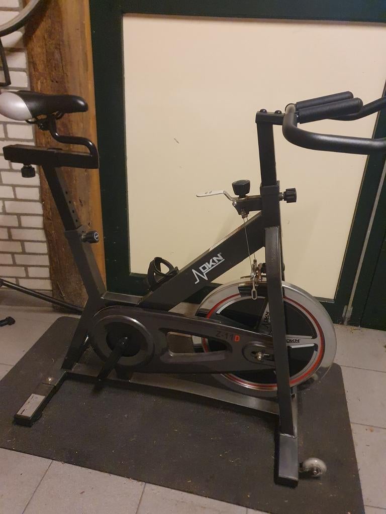 DKN Spinningfiets - Perfect voor thuis!, Gebruikt, Buik, Spinningfiets, Ophalen of Verzenden