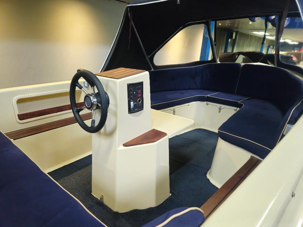 Clever 465 Classic sloep met krachtige Honda 10pk compleet, Ophalen, Zo goed als nieuw, Buitenboordmotor, Polyester