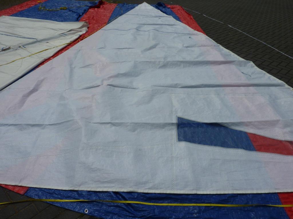 Waarschip 740 laminaat genua, Watersport en Boten, 6 meter of meer, Minder dan 15 m², Ophalen of Verzenden, Zo goed als nieuw