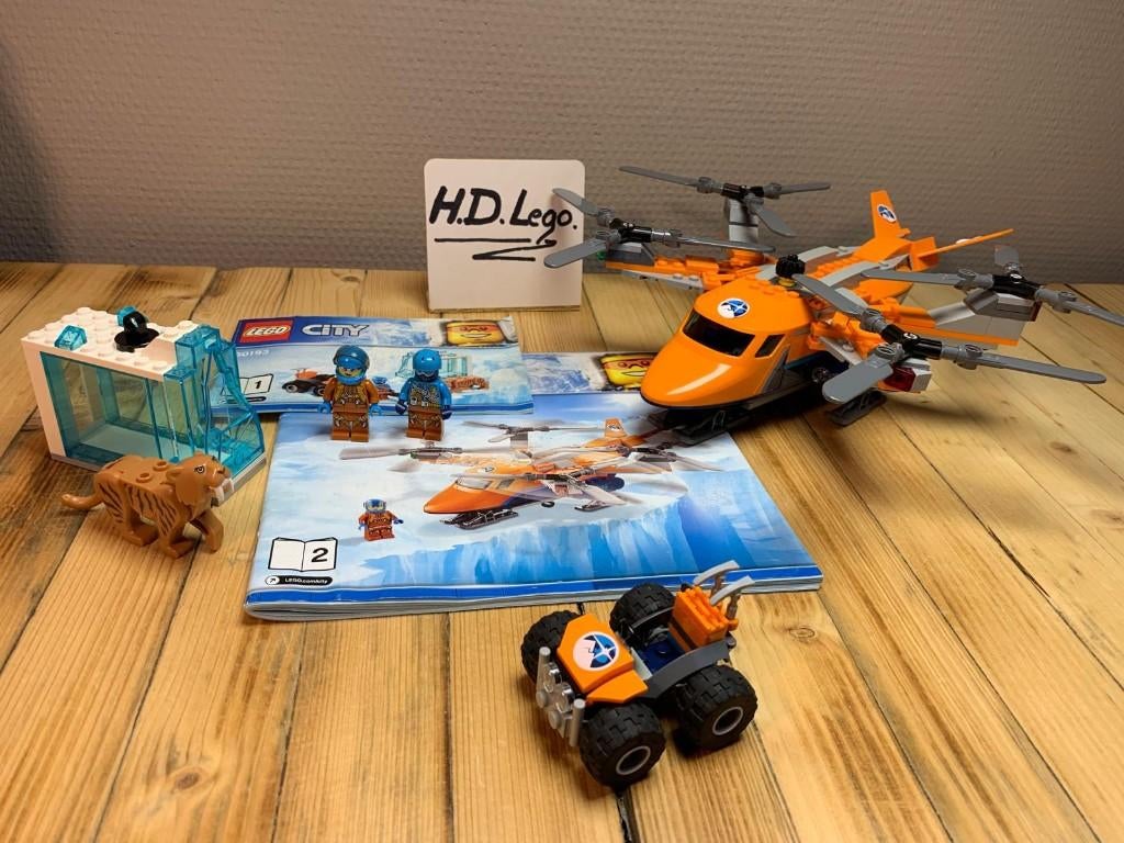 Lego 60193 City Arctic Air Transport, Ophalen of Verzenden, Zo goed als nieuw, Complete set, Lego