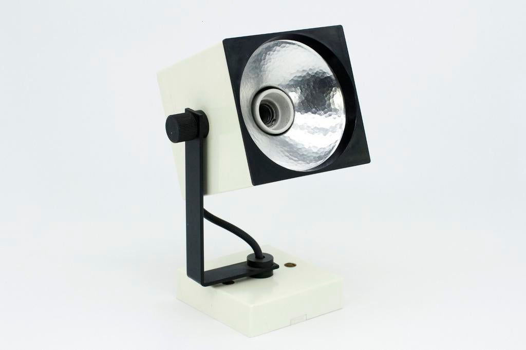 Vintage Philips model 108 kubus spot (Space age), Ophalen of Verzenden, Gebruikt, Kunststof