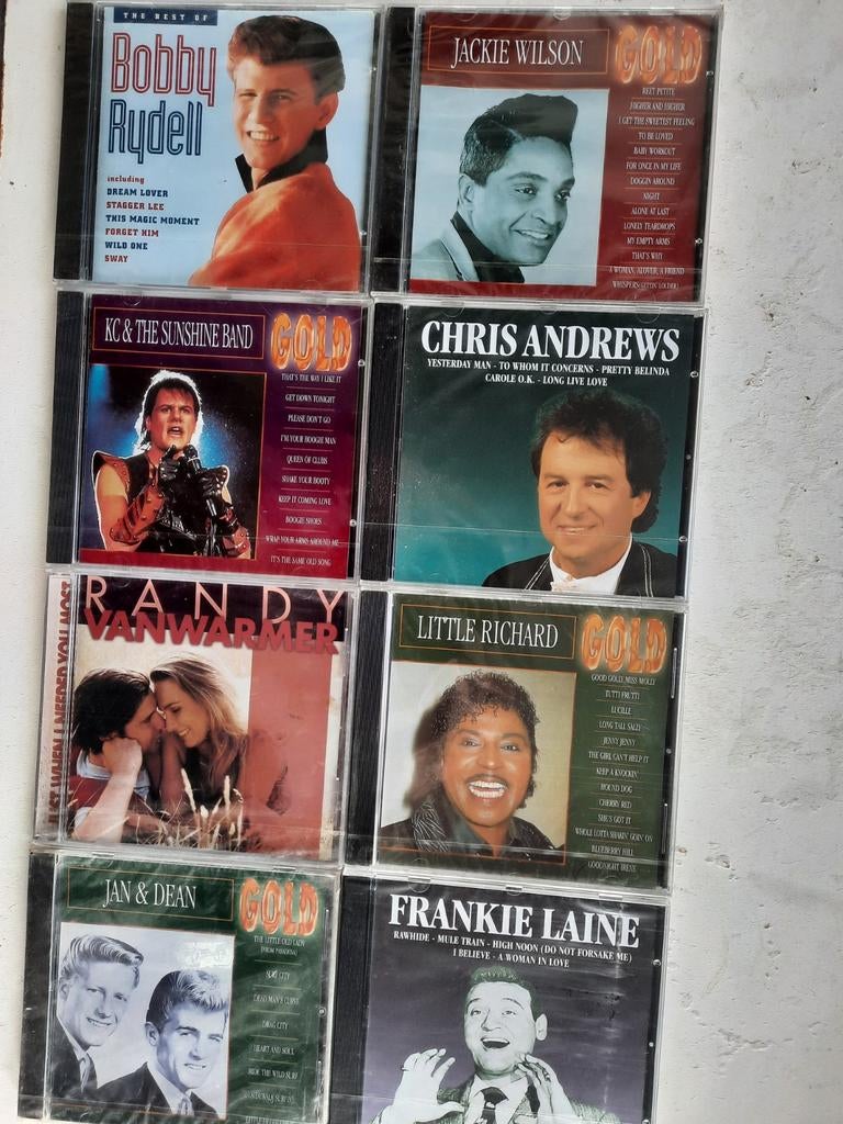 8 x cd  nieuw in seal o.a Randy Vanwarmer, Bobby Rydell..., Ophalen of Verzenden, Nieuw in verpakking