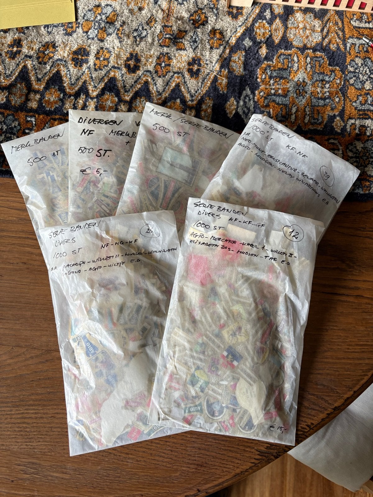 Diverse sigarenbandjes seriebanden 4500+ bandjes, Ophalen of Verzenden, Zo goed als nieuw, Sigarenbandjes
