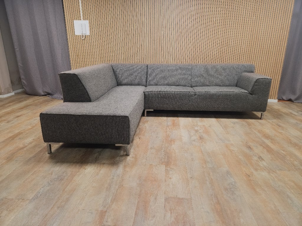 Zeer Mooi Groot Grijs Hoekbank van HET KABINET